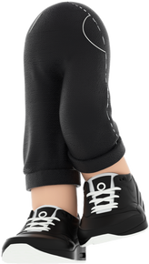3D People Sports Body Pants